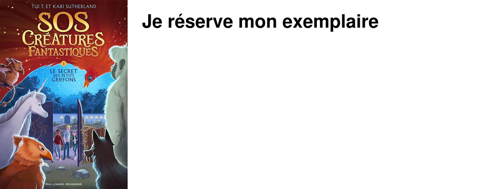 Je r�serve mon exemplaire